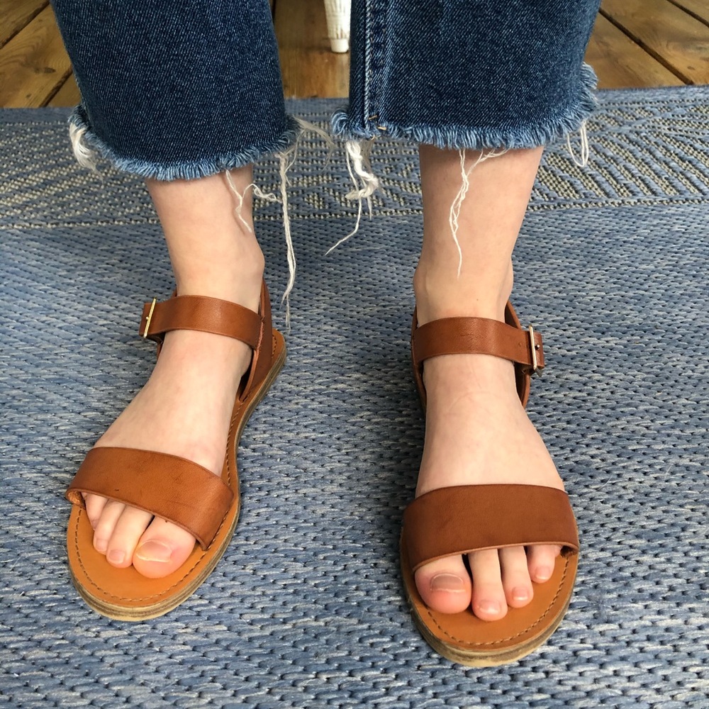 Brown sandals